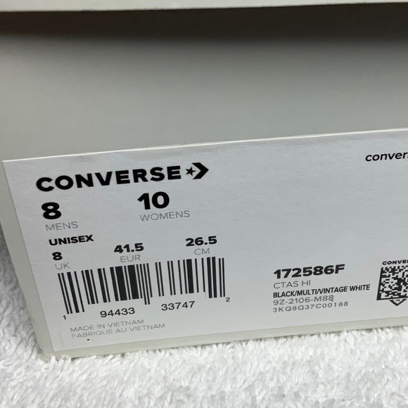 Converse Jean-Michel Basquiat Sneakers - M-8 W-10 - Picture 11 of 11